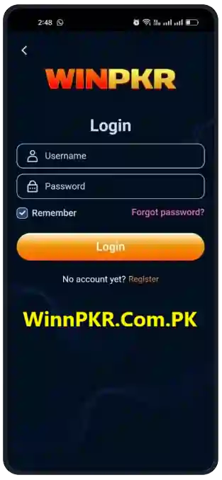 WinPKR Login