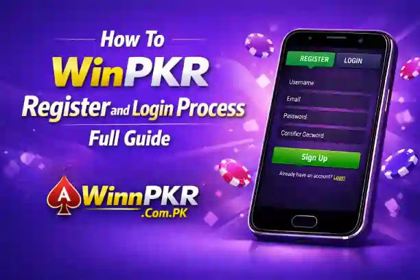 WinPKR Register and Login Process